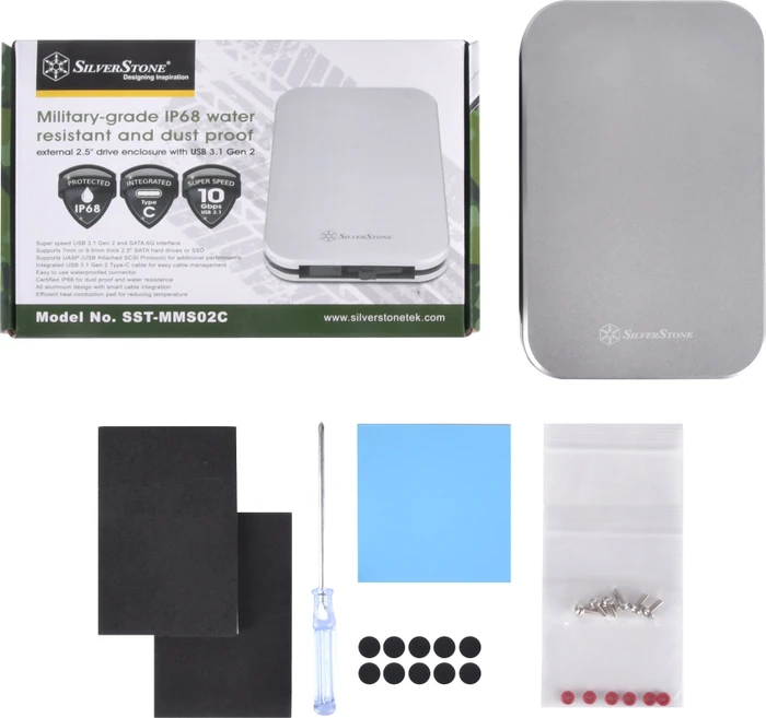 SilverStone Mammoth MMS02, USB-C 3.1