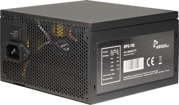Inter-Tech ArgusNT BPS-700 700W, ATX 2.4