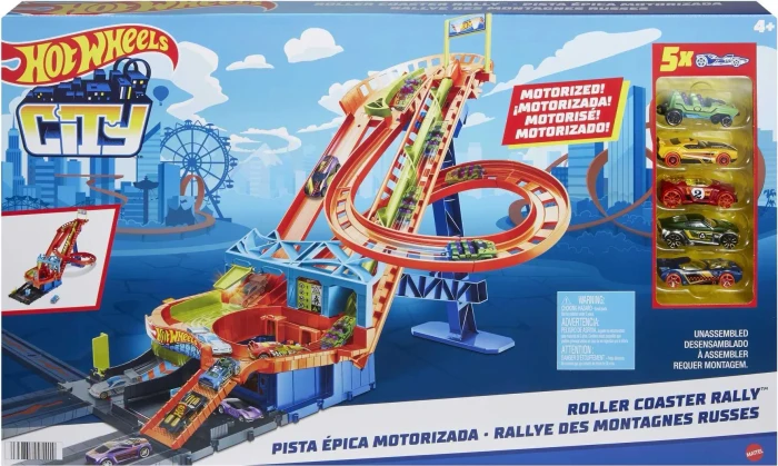 Mattel Hot Wheels Roller Coaster Rally