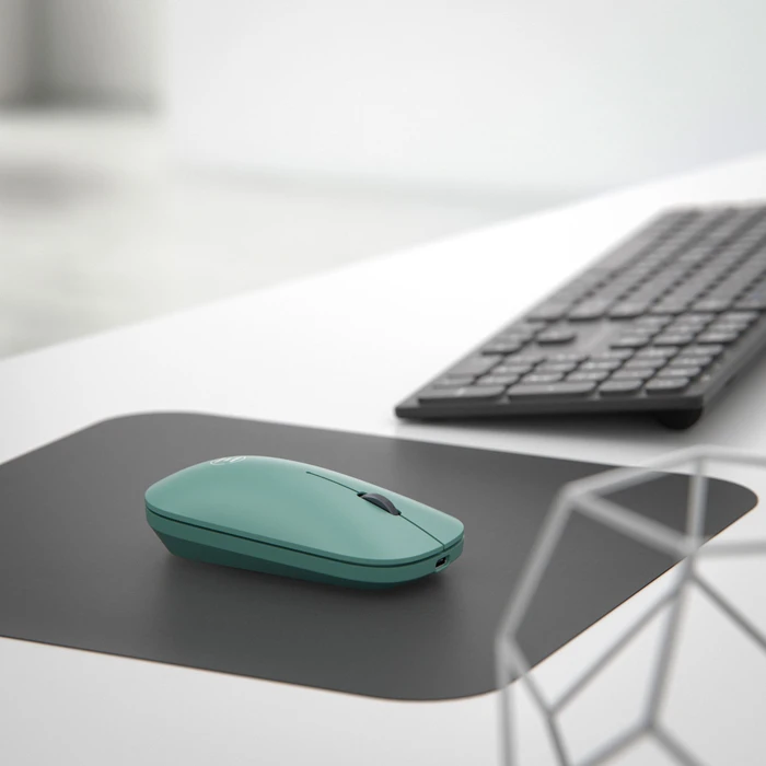 Eternico MSB380 Wireless Office Mouse Dark Green, USB/Bluetooth