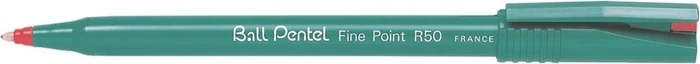 Pentel Ball Fine Point R50 0.4mm rot Tintenroller (Mine)