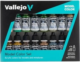 Vallejo Model Color WWII German Camouflage Farbset, 16-tlg.