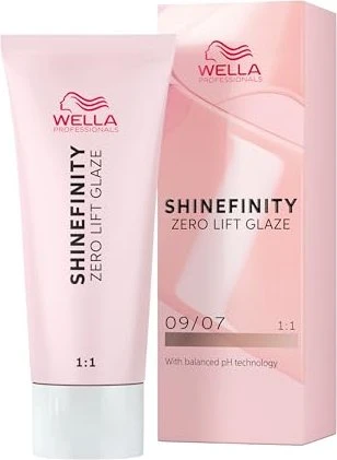 Wella Shinefinity Zero Lift Glaze 09/07 beige sand, 60ml