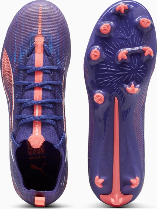 Puma Ultra 5 Pro FG/AG lapis lazuli/puma white/sunset glow (Junior)