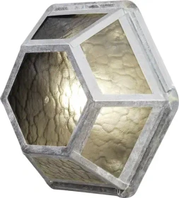Konstsmide Castor E27 33cm Wandleuchte stahl verzinkt