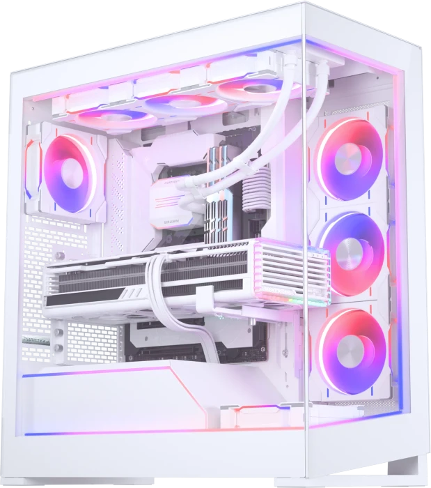 Phanteks NV5 White, Glasfenster