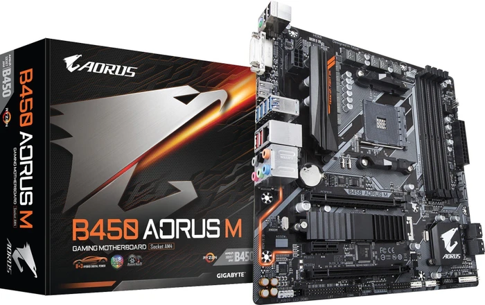 GIGABYTE B450 AORUS M (AMD AM4)