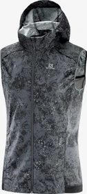 Salomon Agile Wind Laufjacke ebony (Damen)