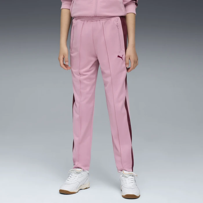Puma T7 Always On Slim Trainingshose lang poised pink (Junior)