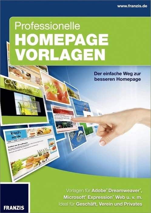 Franzis Professionelle Homepage-Vorlagen, ESD (deutsch) (PC)