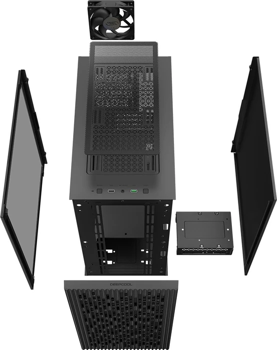 DeepCool Matrexx 40, Glasfenster