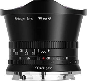 TTArtisan 7.5mm 2.0 Fisheye für Micro-Four-Thirds