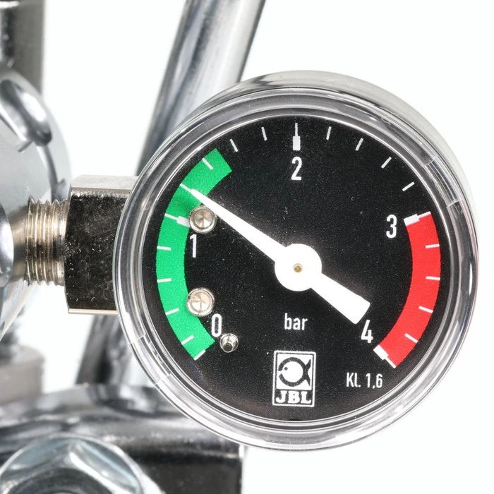 JBL PRO FLORA CO2 Regulator Advanced, Präzisions-Druckminderer für Einweg und Mehrweg CO2 Druckflaschen