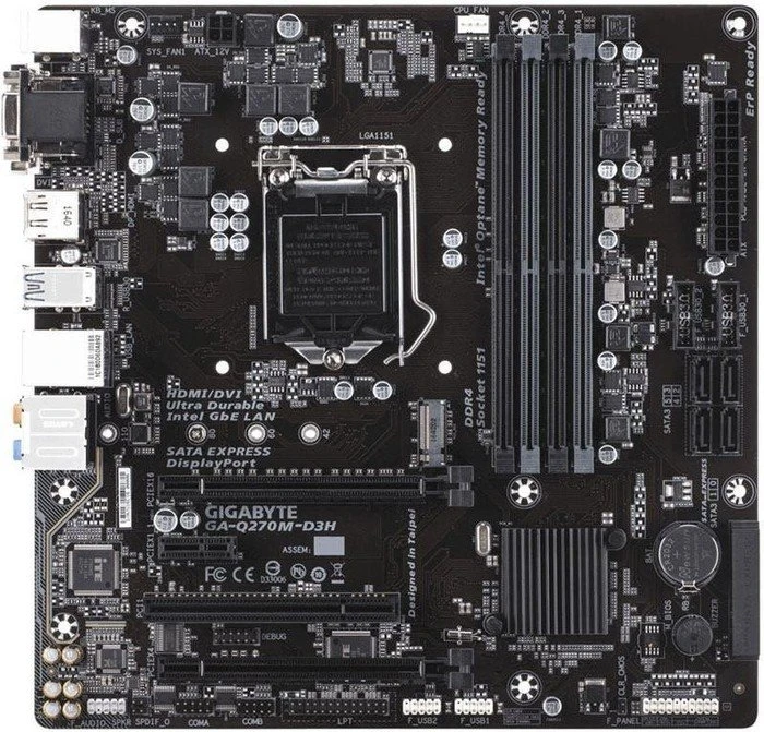 GIGABYTE GA-Q270M-D3H (Intel 1151)
