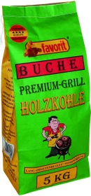 Favorit Buchen Holzkohle,  5kg