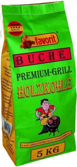 Favorit Buchen Holzkohle, 5kg