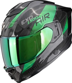 Scorpion EXO-1500 Carbon Air Platted schwarz/grün