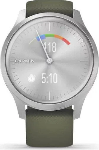 Garmin vivomove Style Aktivitäts-Tracker moss/silver