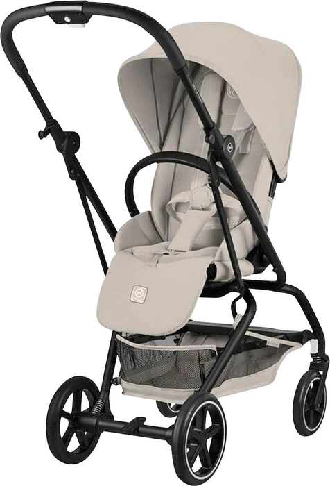 Cybex Eezy S Twist +2 Black Frame dune grey 2026