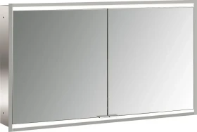 Emco Prime 2 Facelift LED-Lichtspiegelschrank 120cm mit 2 Türen, Unterputzmodell