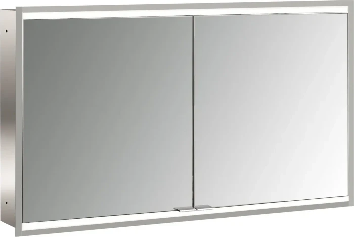 Emco Prime 2 Facelift LED-Lichtspiegelschrank 120cm mit 2 Türen, Unterputzmodell