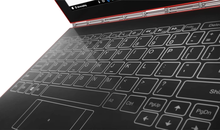 Lenovo Yoga Book Windows YB1-X91L, rot, 128GB