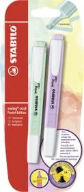 STABILO swing cool Pastel lavendel/mint, 2er-Set