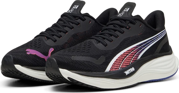 Puma Velocity Nitro 3 puma black/sunset glow/lapis lazuli (Damen)