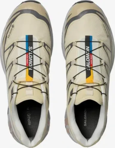 Salomon XT-6 GTX almond milk/feather gray/pale mauve