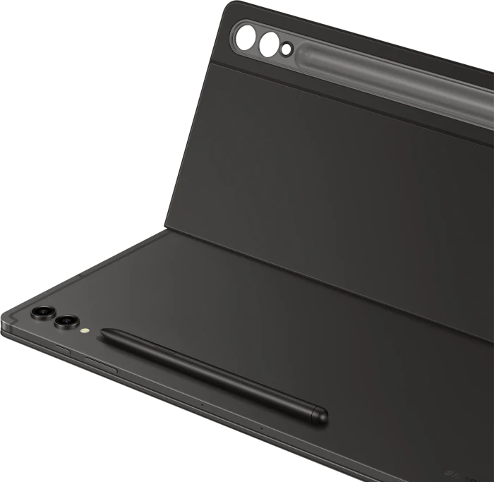 Samsung EF-DX910 Book Cover Keyboard Slim für Galaxy Tab S9 Ultra / Tab S10 Ultra, schwarz, DE