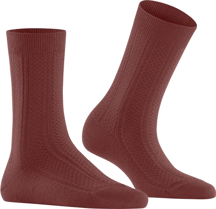 Falke Needlepoint Socken aged maroon (Damen)