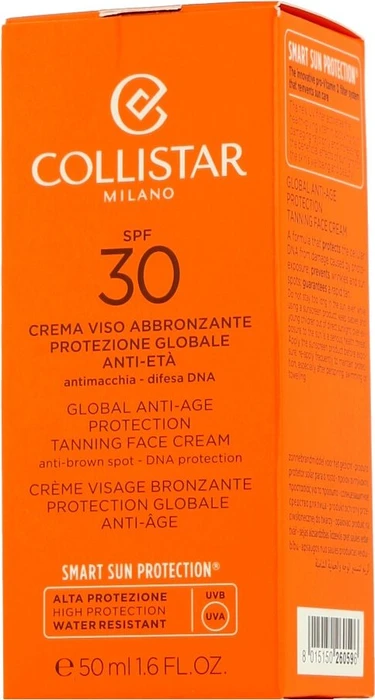 Collistar Global Anti Age Protection Tanning Sonnencreme LSF30, 50ml