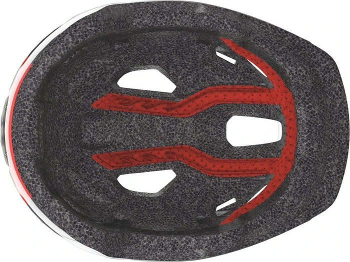 Scott Spunto Junior Kinderhelm grey/red RC