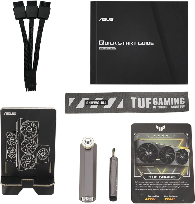 ASUS TUF Gaming GeForce RTX 4080 SUPER OC, TUF-RTX4080S-O16G-GAMING, 16GB GDDR6X, 2x HDMI, 3x DP