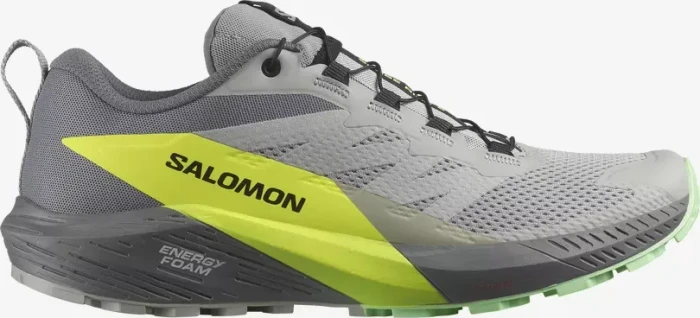 Salomon Sense Ride 5 alloy/quiet shade/safety yellow (Herren)