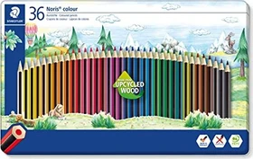 Staedtler Noris colour 185 Buntstift sortiert, Metalletui, 36er-Set