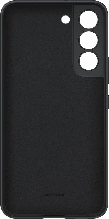 Samsung Silicone Cover für Galaxy S22 schwarz