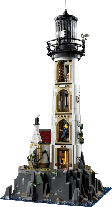 LEGO Ideas - Motorisierter Leuchtturm