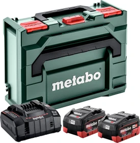 Metabo Starterset 18V, 5.5Ah, Li-Ionen/LiHD, 2 Akkus [11.0Ah] [198Wh]