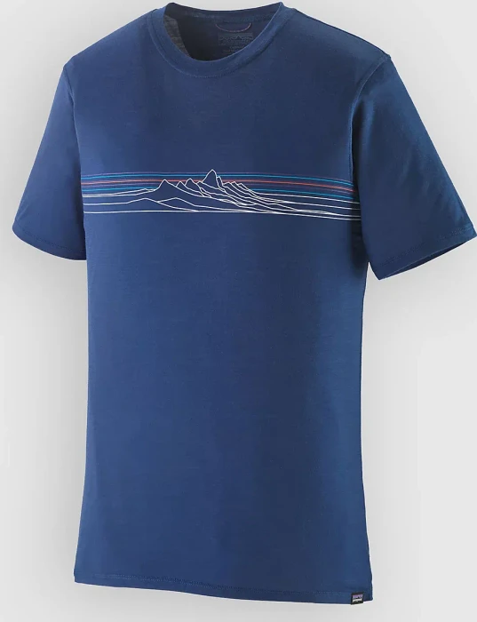 Patagonia Capilene Cool Merino Graphic Funktionsshirt kurzarm (Herren)