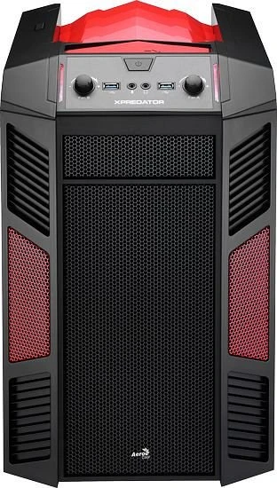 AeroCool Xpredator Cube Red Edition, Acrylfenster