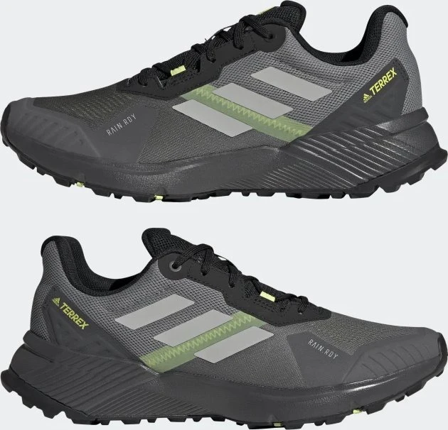 adidas Terrex Soulstride Rain.RDY grey four/grey two/pulse lime (Damen)