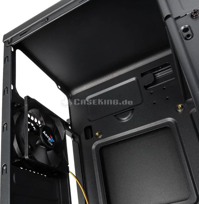 AeroCool QS-183 Advance schwarz, Lüfter LED blau