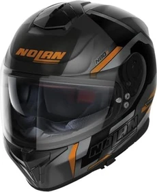 Nolan N80-8 Wanted matt schwarz/grau/orange
