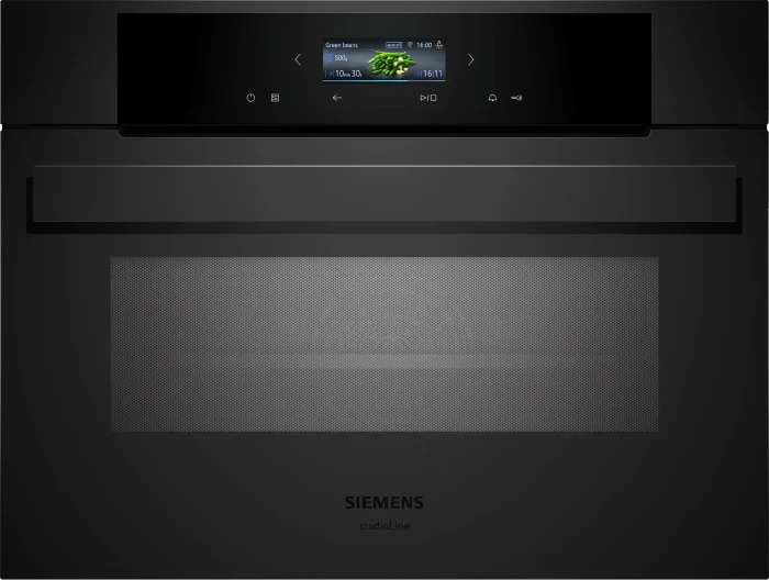 Siemens iQ700 CM924G1M1 Backofen mit Mikrowelle mattschwarz