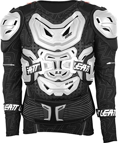 Leatt 5.5 Body Jacke Protektor weiß