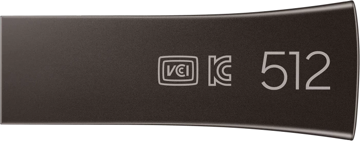 Samsung USB Stick Bar Plus 2024 Titan Gray 512GB, USB-A, USB 3.2 Gen 1×1