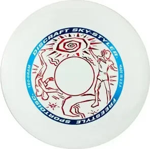Discraft 160g SkyStyler Sportdisc Frisbee weiß