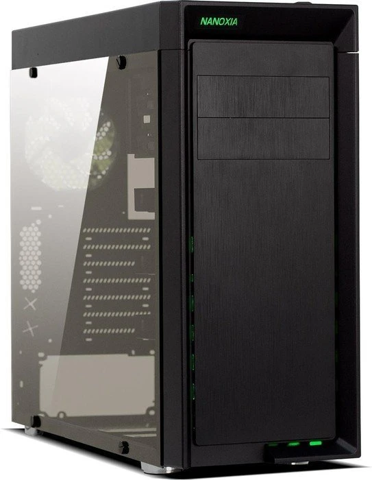 Nanoxia Tempered Glass Seitenteil mit Sichtfenster für CoolForce 1