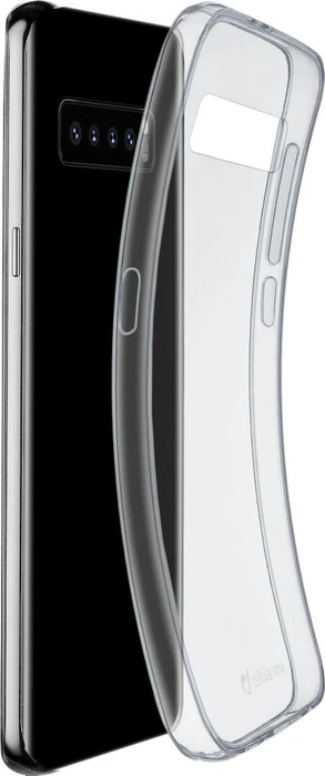Cellularline Fine Cover für Samsung Galaxy S10 transparent